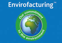 Our Envirofacturing initiative underlines our commitment to greener manufacturing